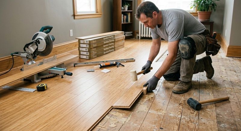Bamboo Flooring Installation