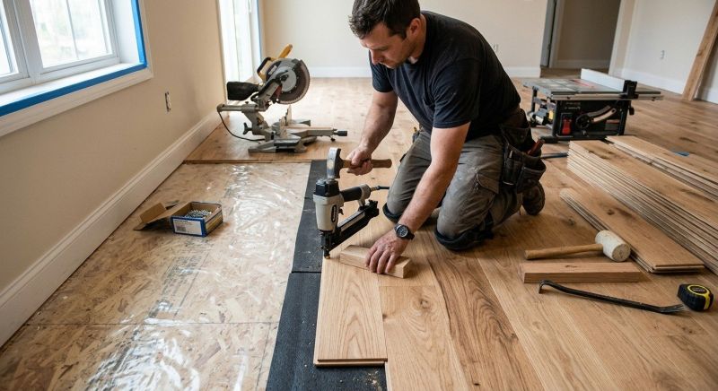 Hardwood Installation in Swanton, OH