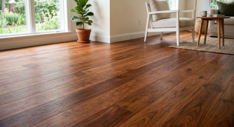 Cherry Floor Installation in Swanton, OH