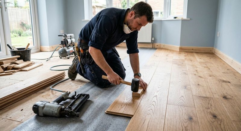 Hardwood Floor Installation in Holland, OH