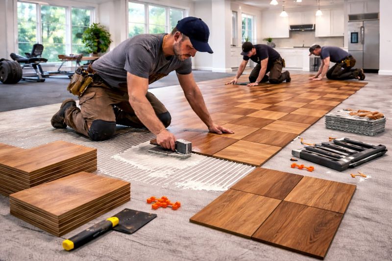 Hardwood Floor Installation in Temperance, MI