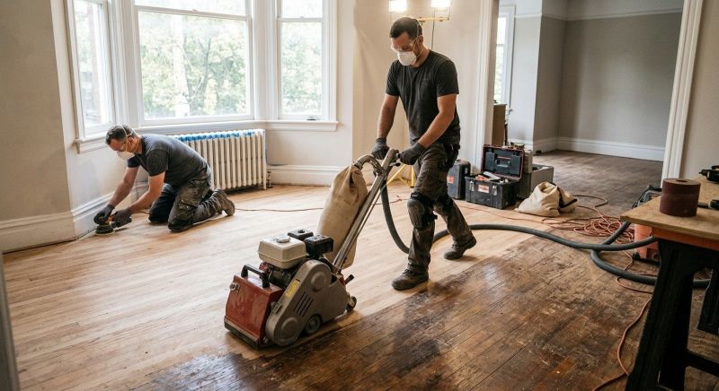 Hardwood Floor Renovation in Perrysburg, OH