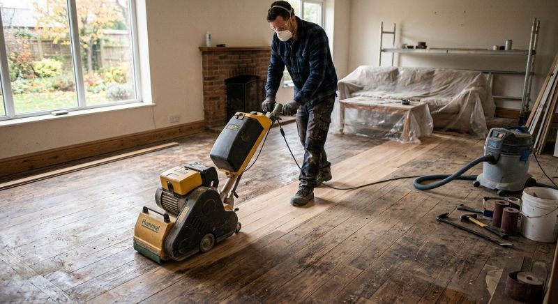 Hardwood Floor Renovation in Perrysburg, OH
