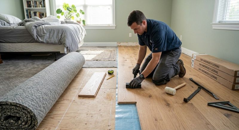 Hardwood Replacement in Genoa, OH