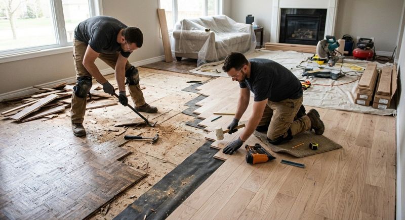 Hardwood Replacement in Perrysburg, OH