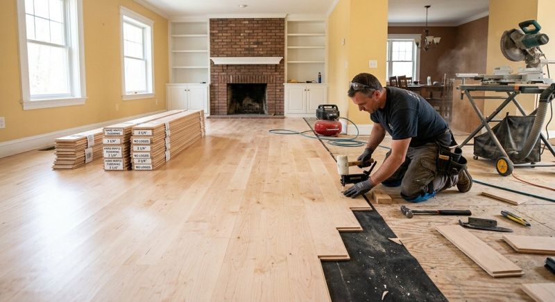Maple Flooring Installation in Blissfield, MI