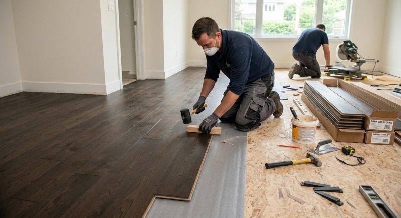 Maple Flooring Installation in Lambertville, MI