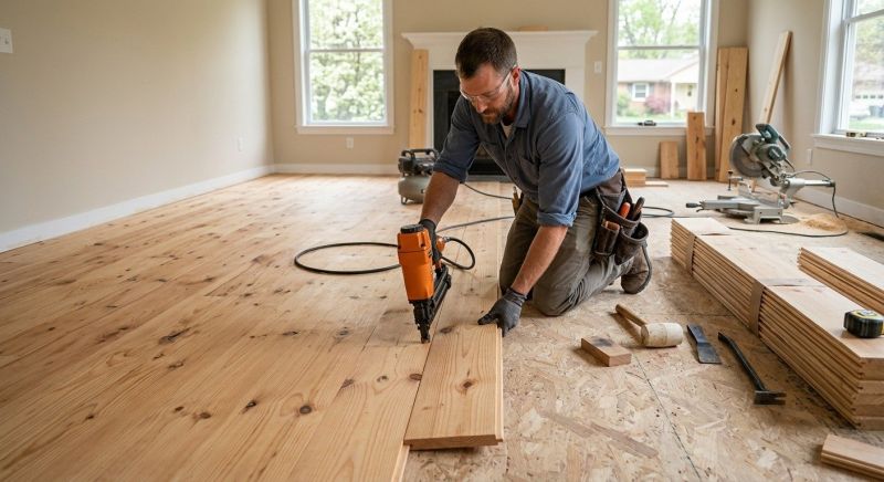 Maple Flooring Installation in Temperance, MI
