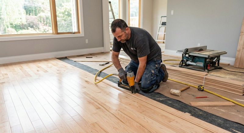 Maple Flooring Installation in Toledo, OH