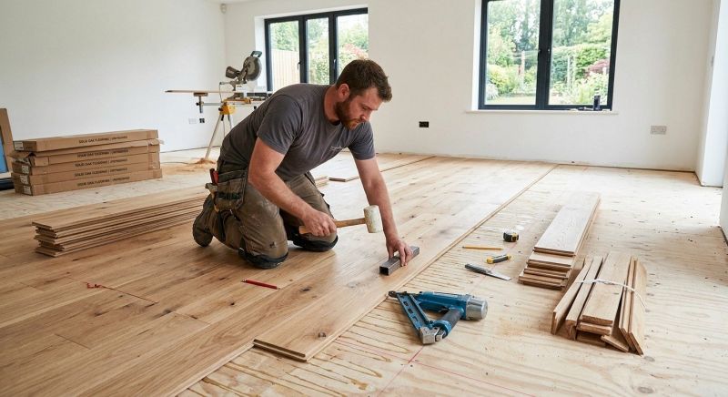 Oak Floor Replacement in Perrysburg, OH