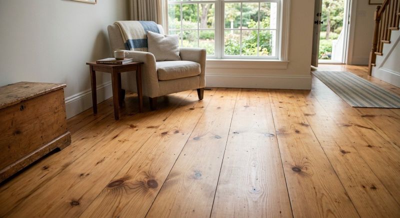 Pine Floor Installation in Perrysburg, OH