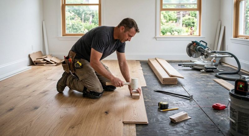 Plank Floor Installation in Perrysburg, OH
