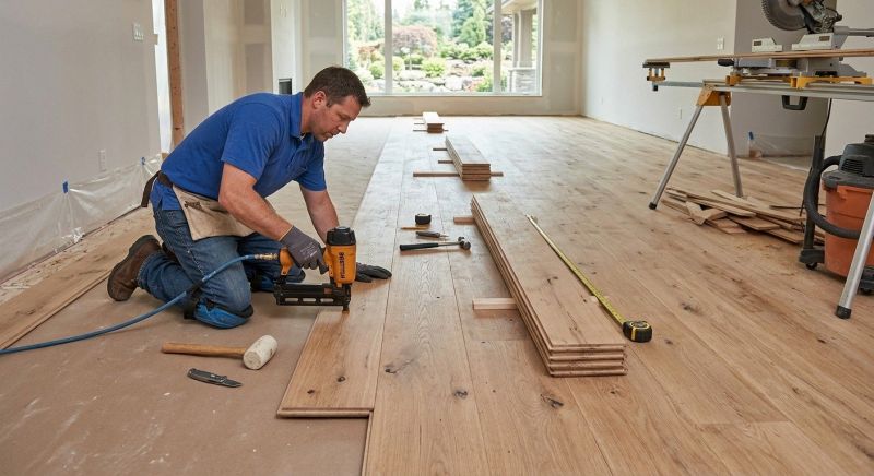 Plank Floor Installation in Perrysburg, OH
