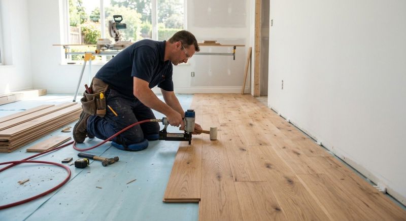 Wood Flooring Installation in Curtice, OH
