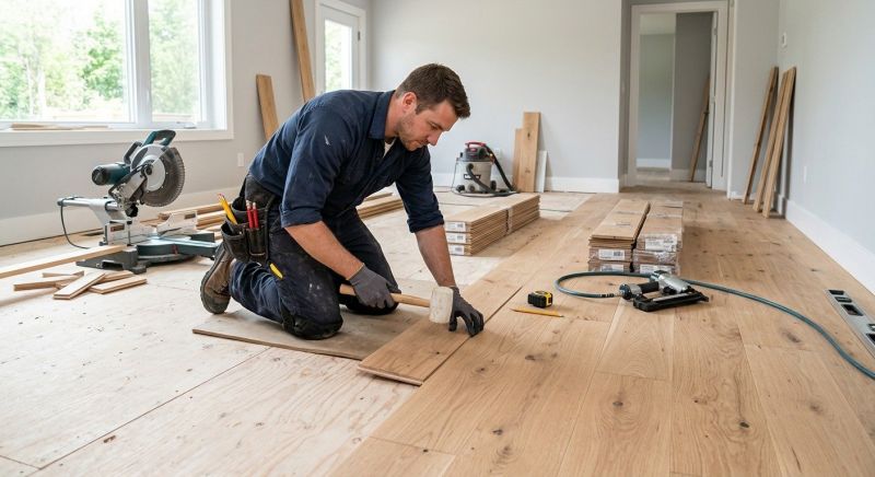 Wood Flooring Installation in Waterville, OH